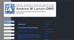 Desktop Screenshot of coeur-d-alene-family-dentistry.net