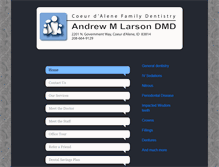 Tablet Screenshot of coeur-d-alene-family-dentistry.net